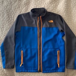 North Face Soft Shell Kids Jacket Size L